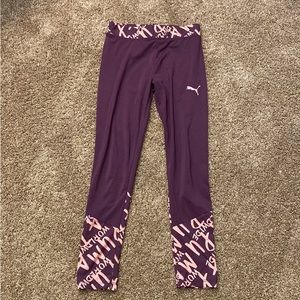 PUMA kids exercise pants!